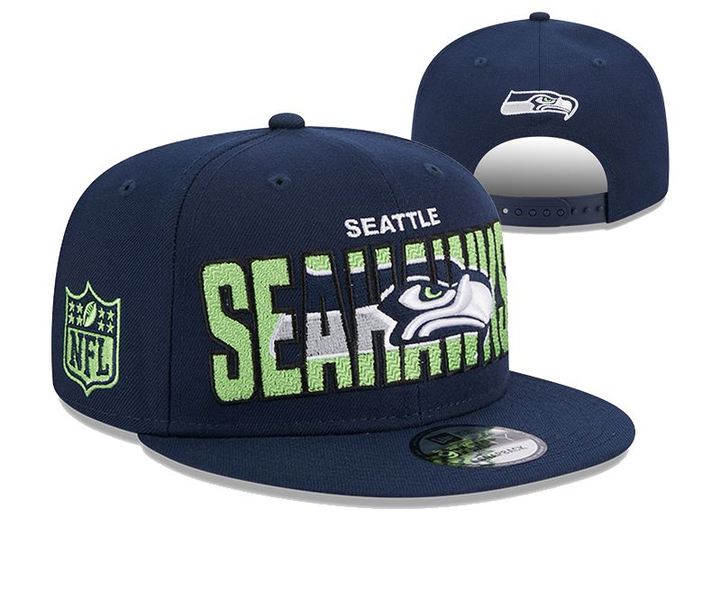 2023 NFL Seattle Seahawks Hat YS0612->->Sports Caps